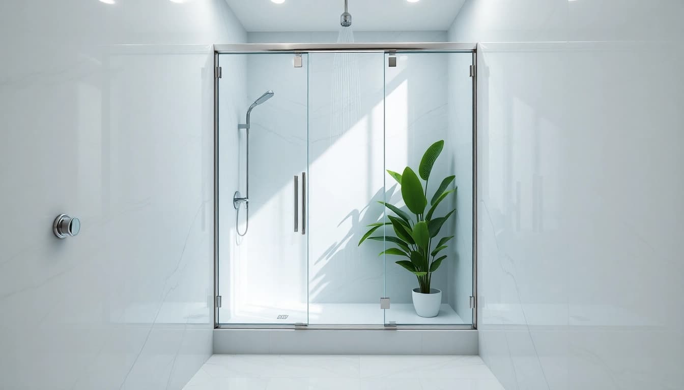 Showcase of elegant showers Australia featuring chic design and luxurious elements.