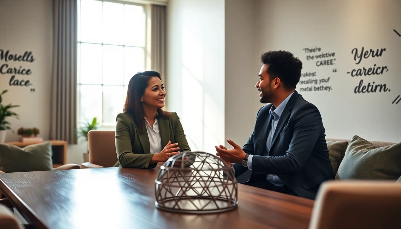 Enhancing career paths through Career coaching Gaithersburg, MD, featuring a professional and engaged coaching session.