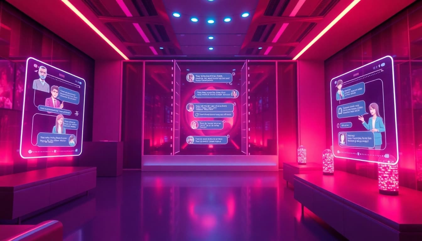 Experience innovative sex chat ai with engaging digital avatars and sleek interfaces.