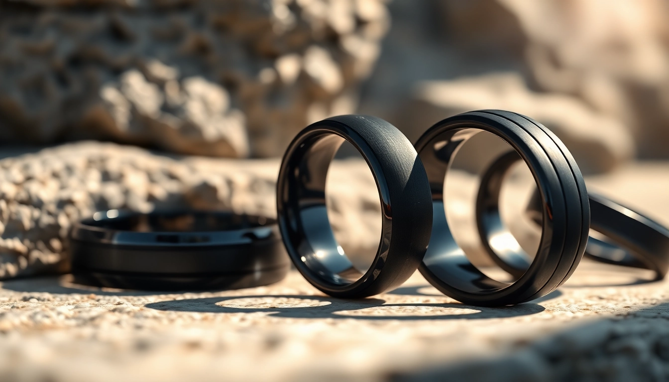 Stylish Black Wedding Rings for Men: A Modern Approach to Timeless Commitment