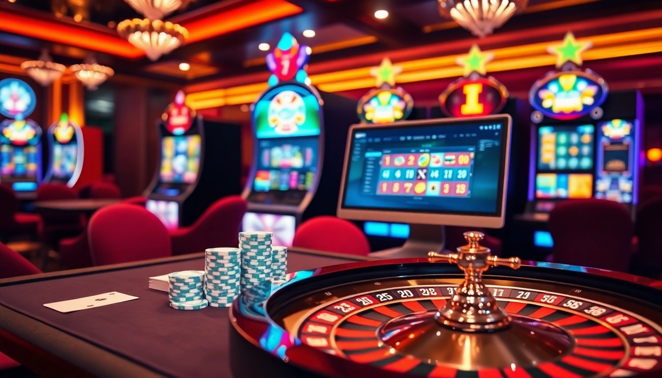 Vivez l'excitation du casino en ligne Français avec des tables de poker luxueuses et des machines à sous vibrantes.