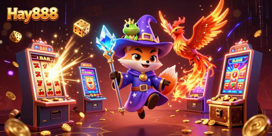 Engage with the exciting world of Hay888 casino featuring dynamic slot machines and mystical characters.