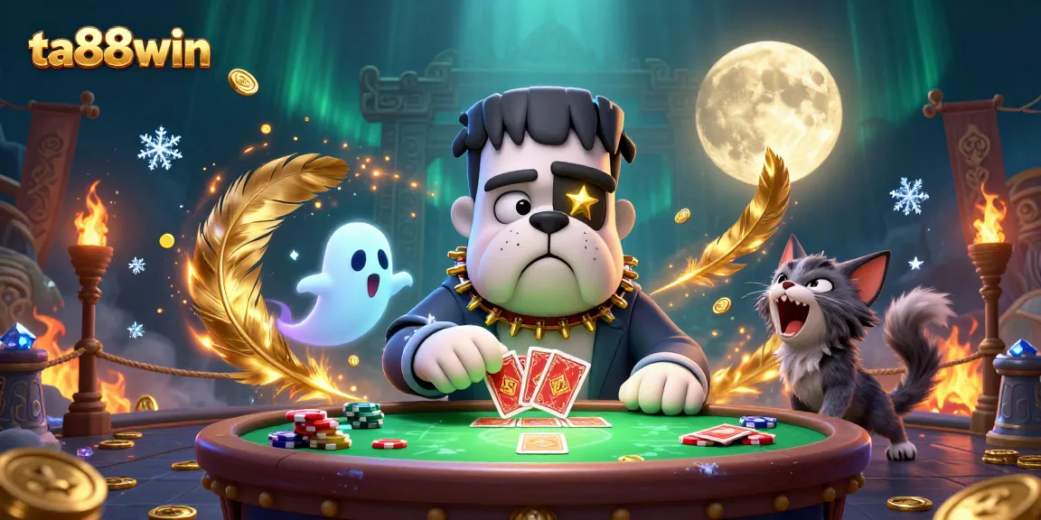 Experience thrilling gameplay at ta88win with lively characters and casino elements.