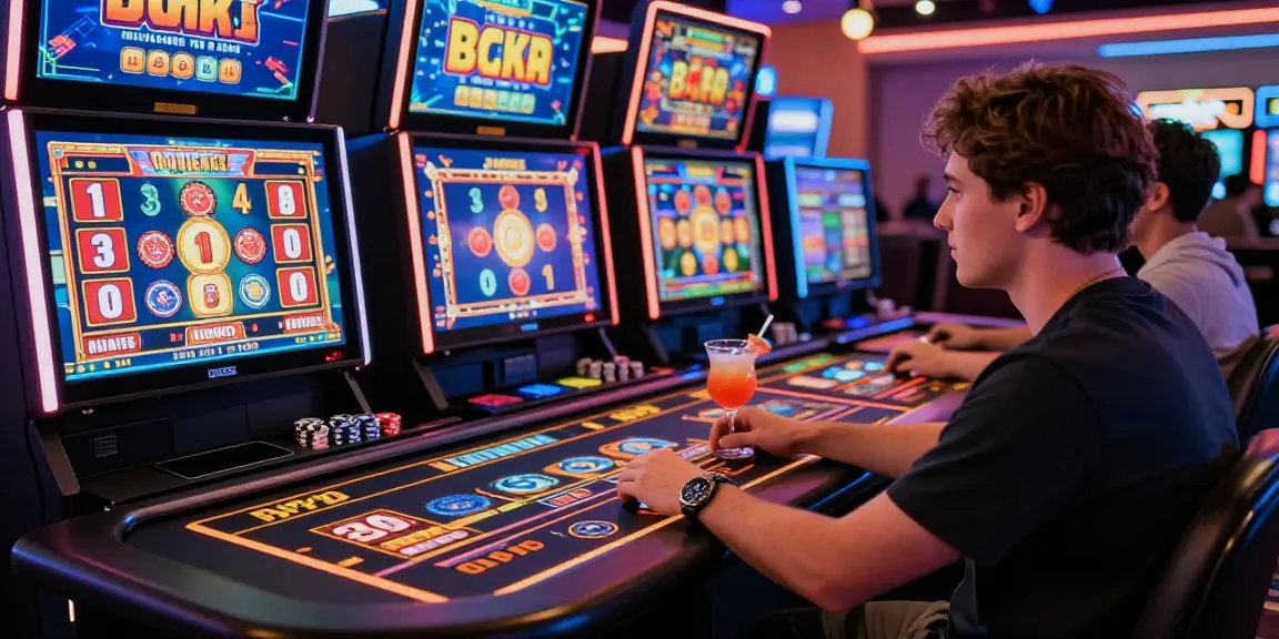 Engaging online slot gaming scene showcasing colorful graphics and energetic atmosphere.