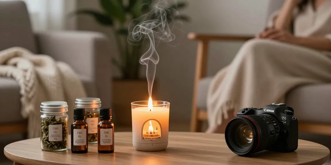 Buy O M G Herbal Potpourri 10g in a relaxing home setting with serene aromas.