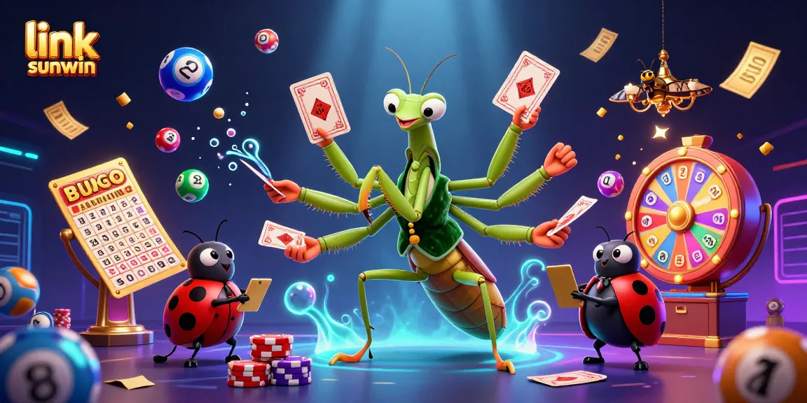 Engage in exciting gameplay at link sunwin with a vibrant casino scene filled with lively characters and dynamic game elements.