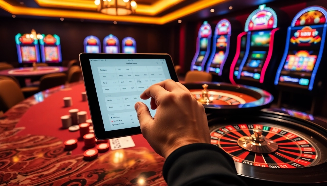Découvrez l'excitation du casino en ligne France avec des tables de poker dynamiques et des paris numériques.