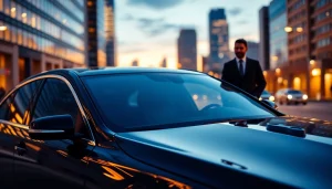 Experience top-quality Chauffeur Services near me with a luxury vehicle and professional chauffeur.