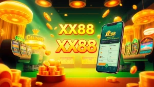Engaging visual of the XX88 online gambling platform, illustrating link vào XX88 with casino games and user-friendly design.