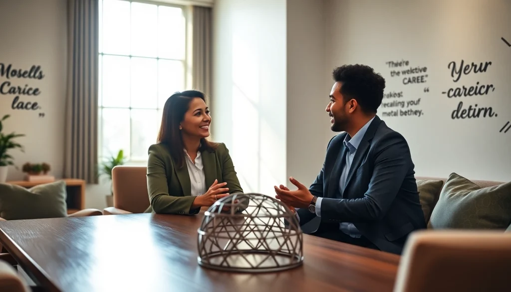 Enhancing career paths through Career coaching Gaithersburg, MD, featuring a professional and engaged coaching session.