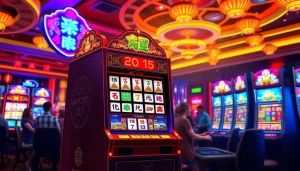 Main attraction of slot demo mahjong with vibrant Mahjong-themed graphics in an exciting casino.