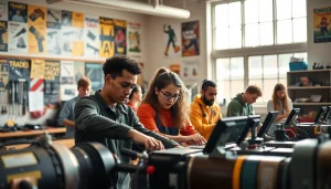 Students learning at a Trade School Knoxville TN, showcasing hands-on skills and collaboration.