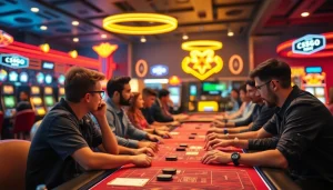 Exciting gameplay at the best csgo gambling sites reddit with players engaged in action.