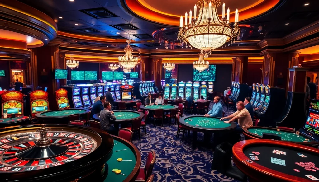 Dynamic casino action illustrating a hidden wiki link concept among enthusiastic gamblers.