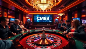 Experience the thrill of winning at link CM88 with luxury casino elements.