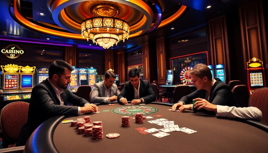 Vivez des moments palpitants au casino en ligne Français avec un gameplay de poker professionnel.