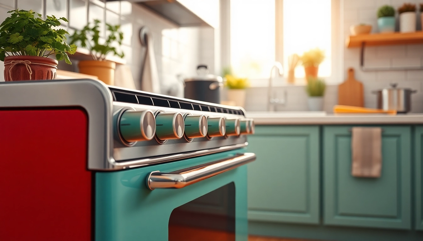 Revitalize Your Kitchen with the Retro Oven: Style Meets Functionality