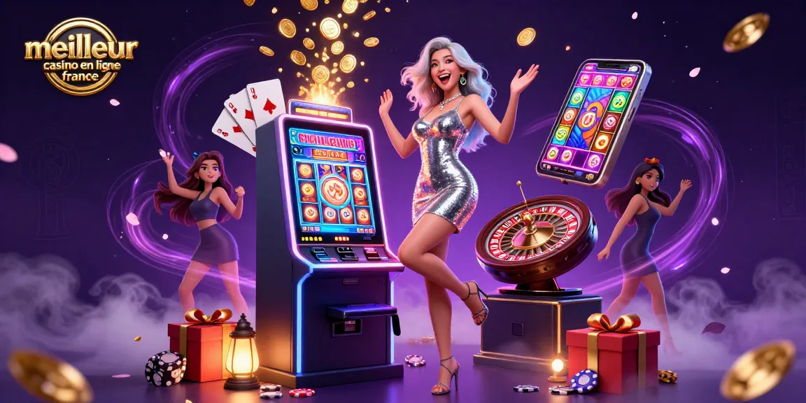 Jouez et gagnez au meilleur casino en ligne France avec des jeux de machines à sous dynamiques et des célébrations de jackpot !