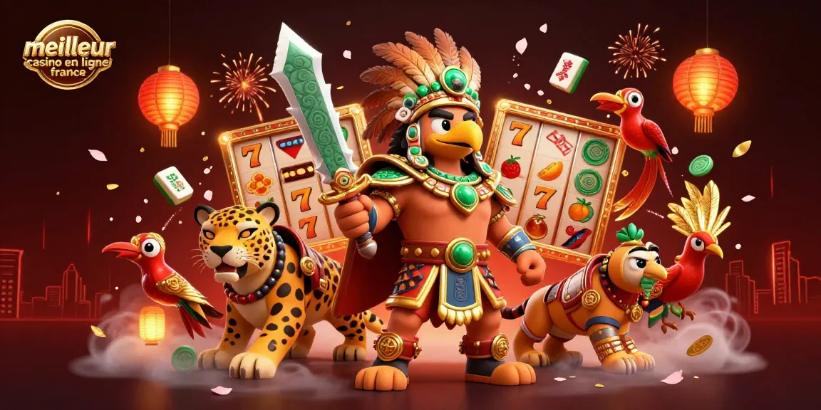 Vivez l'excitation de meilleur casino en ligne france avec des machines à sous vibrantes et des guerriers aztèques dynamiques.
