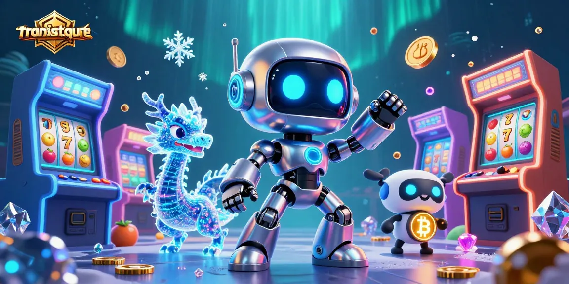 Engage with the upcoming transtusatiquete slots experience featuring a vibrant, cyberpunk-themed digital landscape.