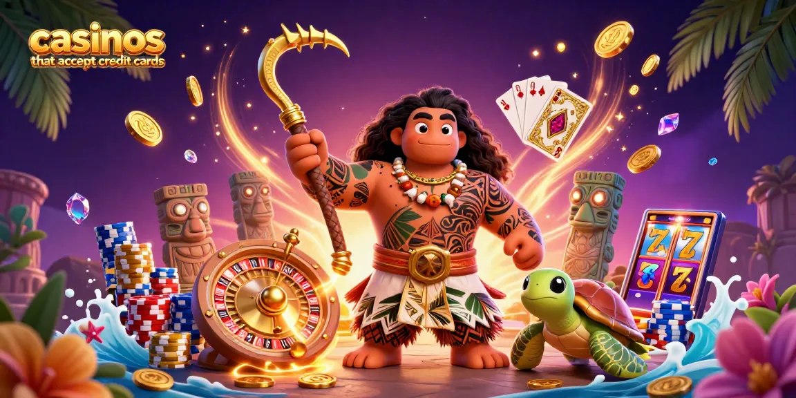Experience the excitement of casinos that accept credit cards with vibrant gameplay scenes and rich visuals.