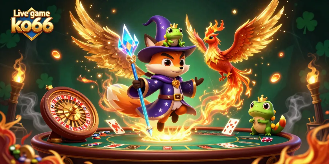 Experience thrilling gameplay in Live game ko66 with interactive live dealer action and vibrant casino ambiance.