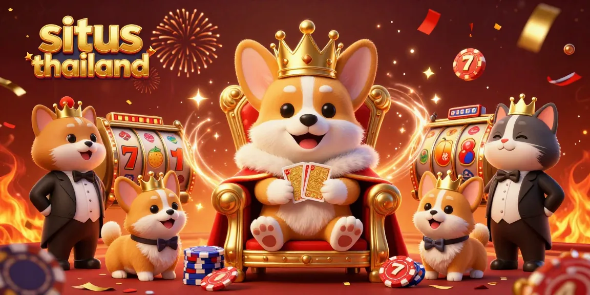 Experience excitement at situs thailand with royal poker adventures and festive casino elements.