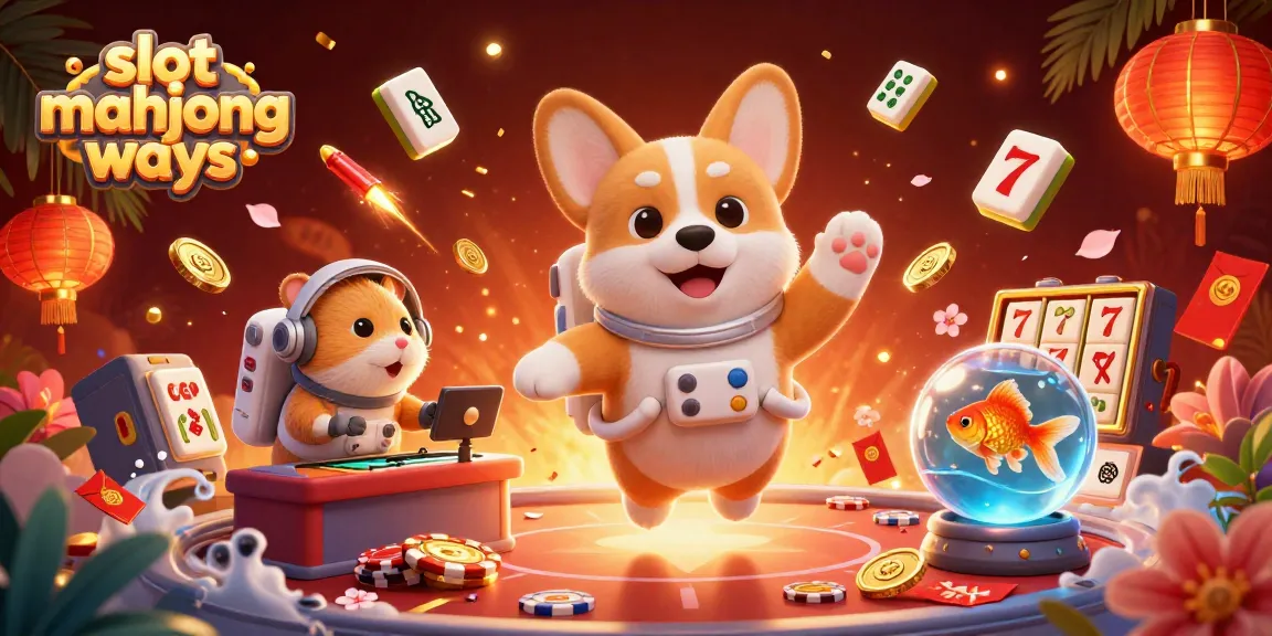 Engage in the exciting slot mahjong ways experience with animated characters in a vibrant casino.
